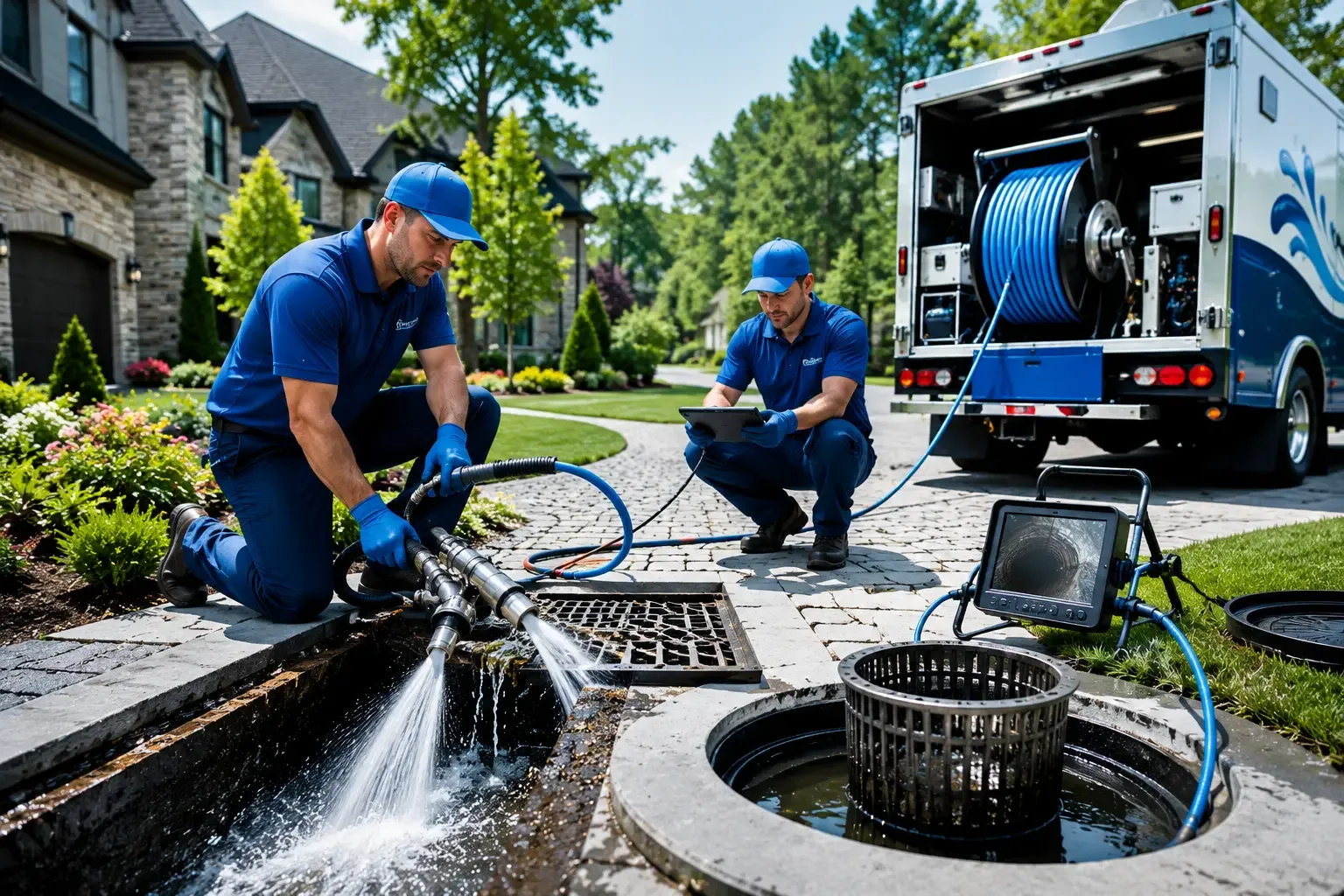 Local outdoor drain cleaning professionals in Westfield, MA